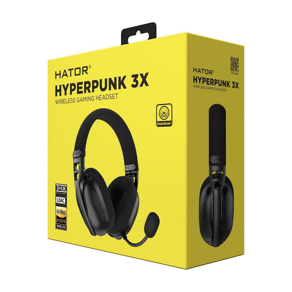 Bluetooth-гарнітура Hator Hyperpunk 3X Wireless Black (ESH14) ( 20100 ) Харків - фото 7