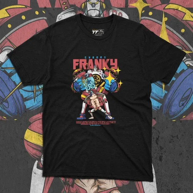 Футболка для підлітка хлопчика з принтом Ван Пис Franky Розмір 160 Anime10236 Дніпро - фото 1