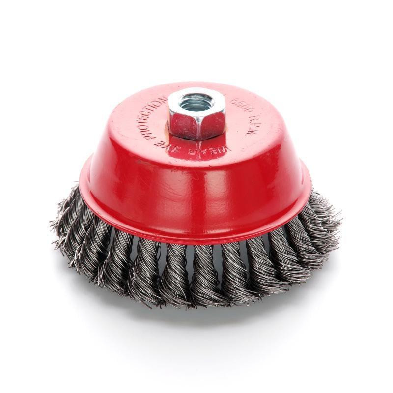 Щітка чаша сталеві витки 125мм (КШМ) Харків - фото 1