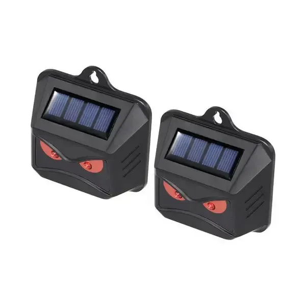Отпугиватели животных "Ночная защита" BaseTech 2 штуки Solar Repeller With Flashing Коломия - фото 2