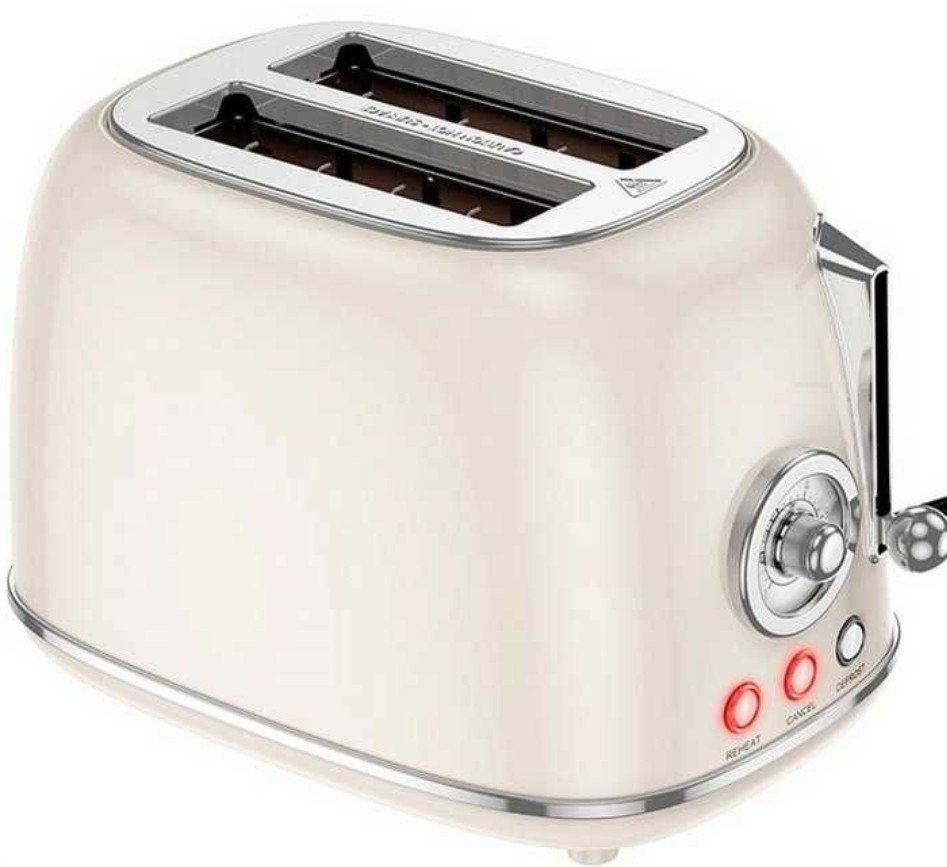 Тостер ретро-дизайн з сучасними технологіями 800 Вт Hoco HJD12A. Харків - фото 8