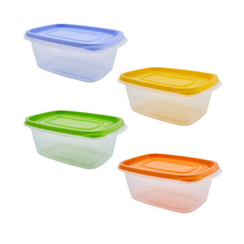 Контейнер для харчових продуктів 2,1л квадратний з затиском (мікс) Омега Алеана Житомир - изображение 1