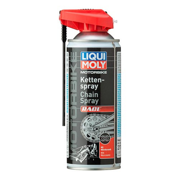 LIQUI MOLY Мастило для ланцюгів мотоциклів Motorbike Kettenspray Race 0.4л. Коломыя - изображение 1