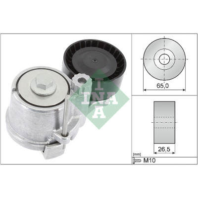 Натягувач ременя з роликом INA 534 0661 10 Вінниця - фото 1