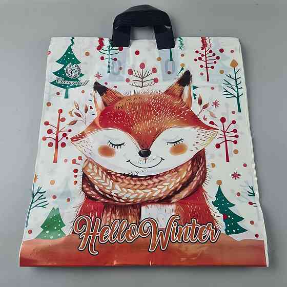 Пакет с петлевой ручкой 40*42ВТ Н.Год 