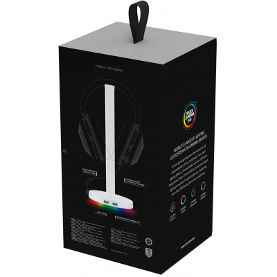 Подставка для гарнитуры Razer Base Station V2 Chroma Mercury (RC21-01510300-R3M1) Винница - изображение 7