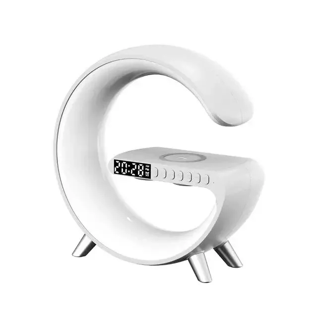 Лампа-ночник с Bluetooth-колонкой G-Smart G11, RGB подсветка, FM-радио, будильник, белый шум, USB, TF, AUX Одесса - изображение 4