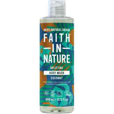 Гель для душа Faith in Nature Натуральный С кокосом 400 мл (708002400377) Винница