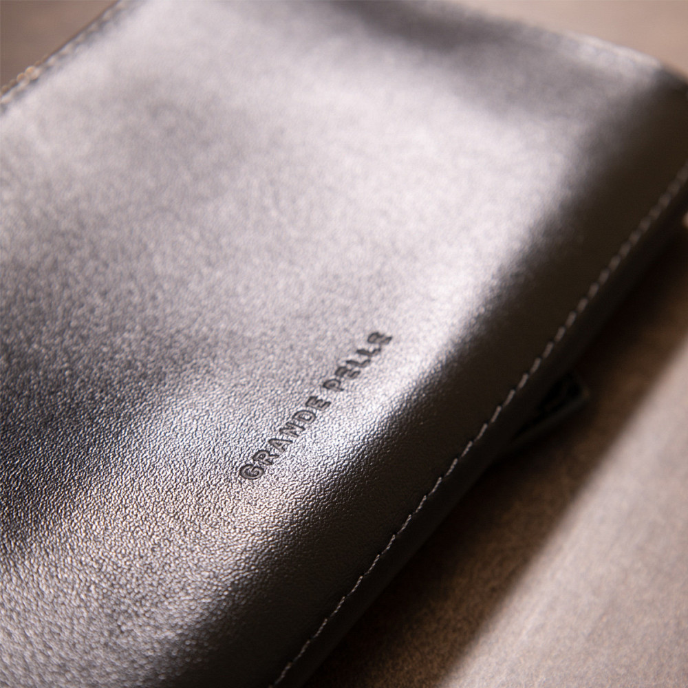 Многофункциональный клатч 11337 Grande Pelle Черный Киев - изображение 9