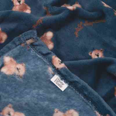 Плед Ardesto Flannel 100% полиэстер, плюшевые мишки 160х200 см (ART0131PB) Вінниця