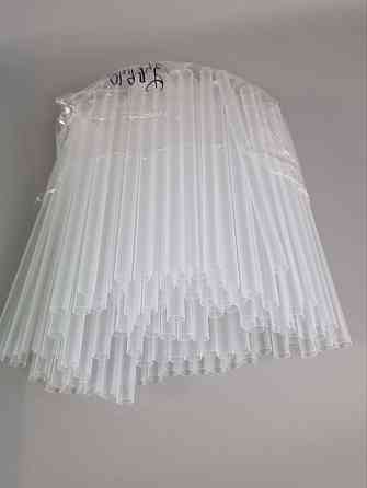 Трубочка для Бабл ті d10-21 см "Фрішка" прозора (100 шт.) Харків