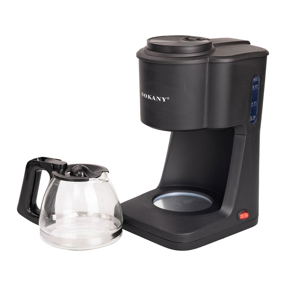 Капельна кавоварка Sokany з підігрівом 600 мл Київ - фото 10