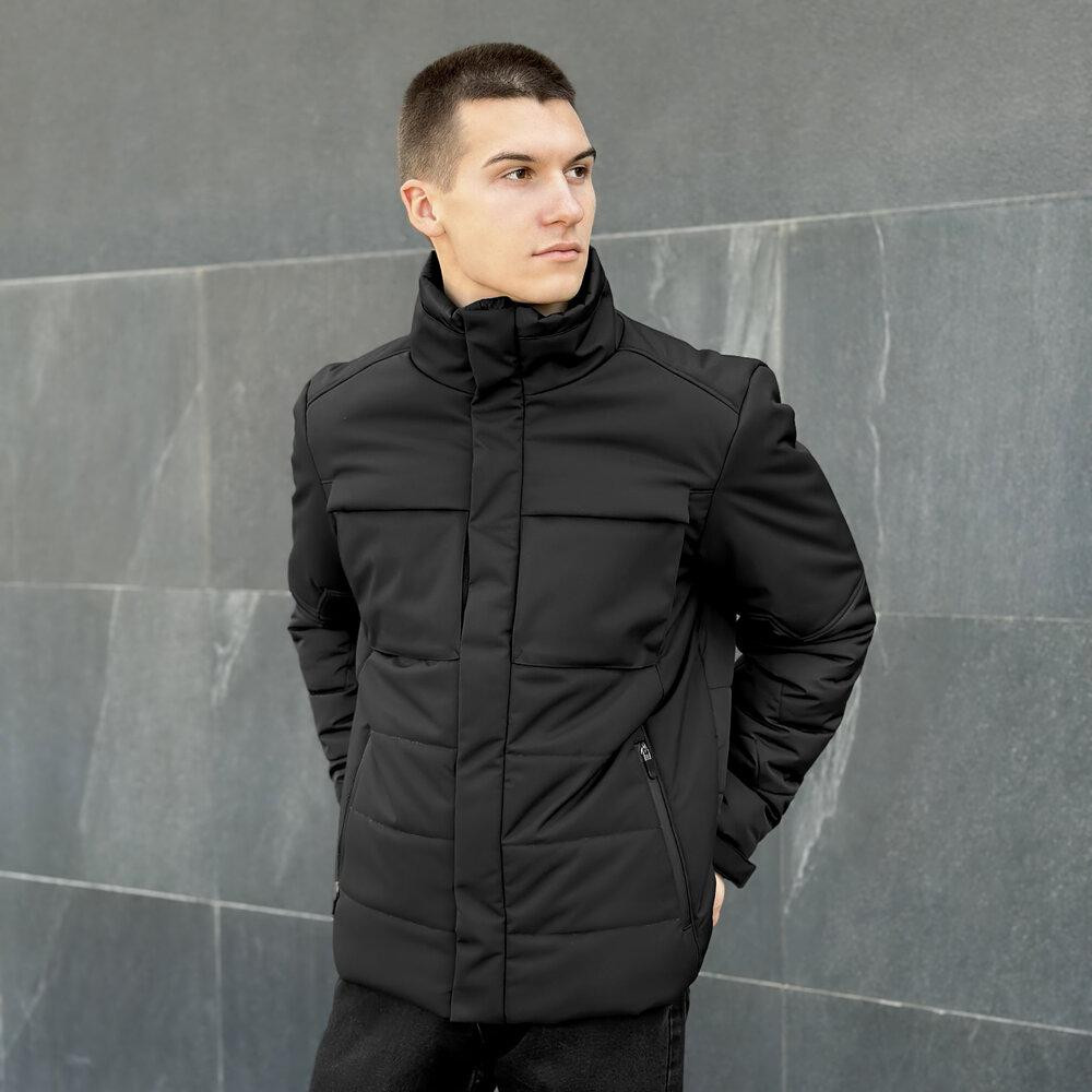 Демісезонна чорна чоловіча куртка Pobedov Darkness. Куртка весна осінь для чоловіків чорна Київ - фото 8