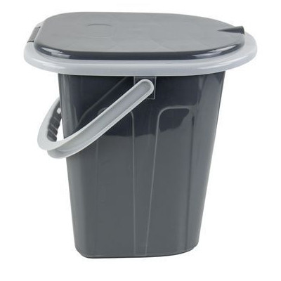 Ведро-туалет Bo-Camp Portable Toilet Square 20 Liters Grey (5502820) (DAS303293) Винница - изображение 9