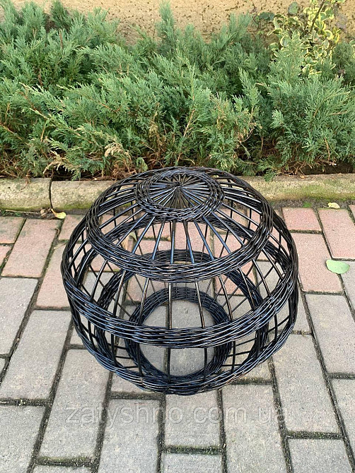 Чорна плетена люстра бра Київ - фото 7