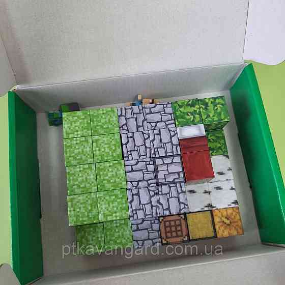 Конструктор магнітний майнкрафт 49 кубики магнітні блоки Dream World LZCK 021 Хмельницький