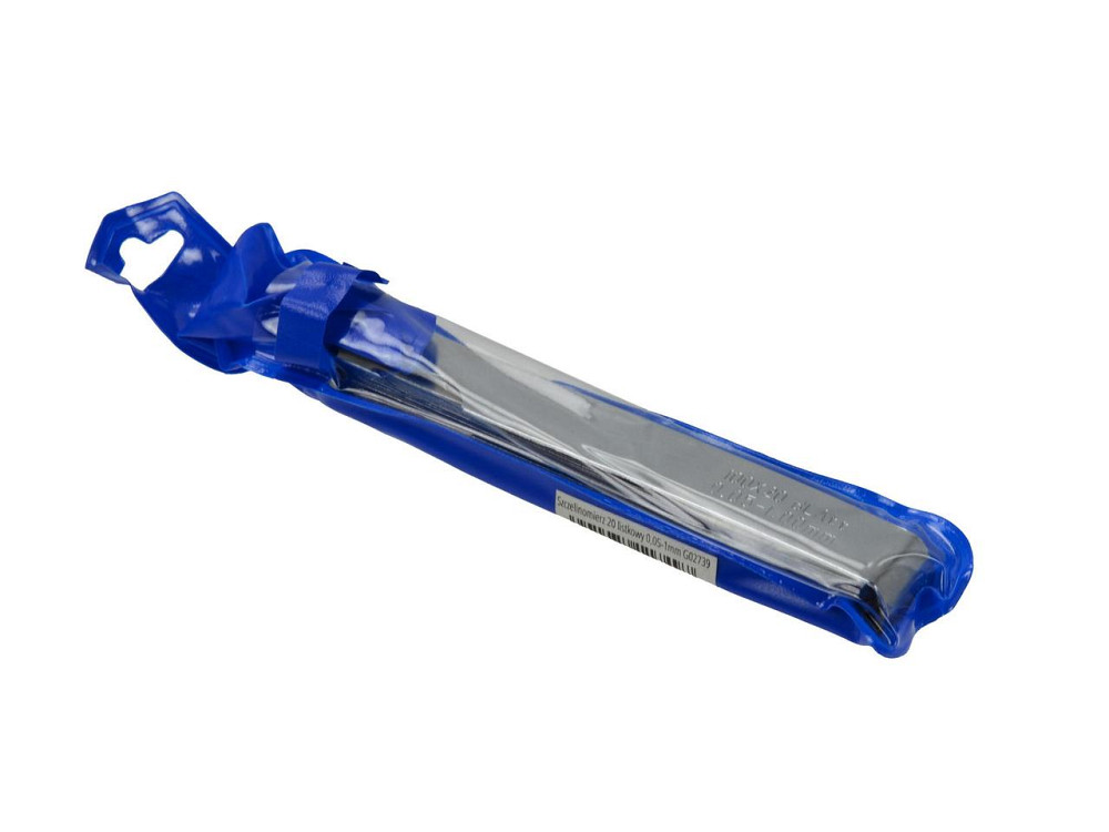 Щуп для регулювання зазорів "GEKO" з 20 шаблонами (0,05 - 1,00 мм) Киев - изображение 3