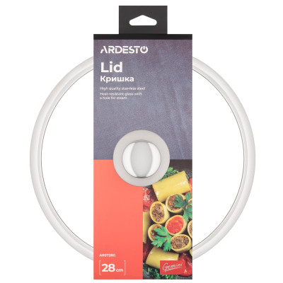 Кришка для посуду Ardesto Gemini 28 см (AR0728G) Вінниця - фото 3