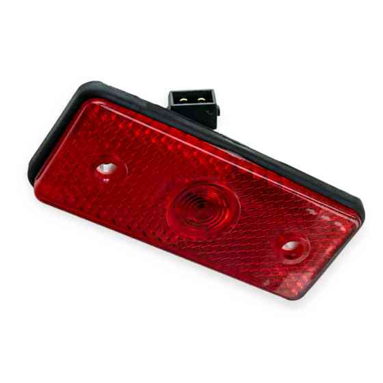 Фонарь прямоугольный красный 110х45мм (Spter) MD-13 маркерный Мукачево