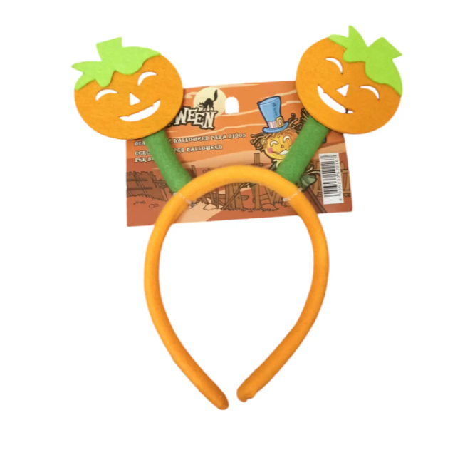 Обруч на Хэллоуин Тыквы one size оранжево-зеленый Киев - изображение 2