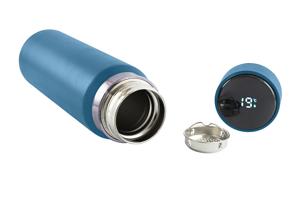 WERTVOLL Термос WERTVOLL "DREAM" 800 мл SS Digital Sensor t °C синій RX-7001BU Коломия - фото 6