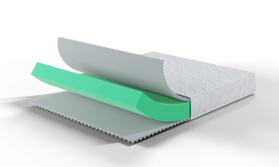 Ортопедичний матрац Noble Argentum Amaltea / Амалтеа (безпружинний) ТМ Нighfoam 180х200 Харків