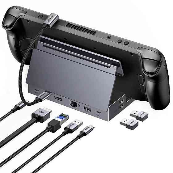 Док-станція концентратор 9 в 1 USB-C Docing Station UGREEN CM800 Луцьк