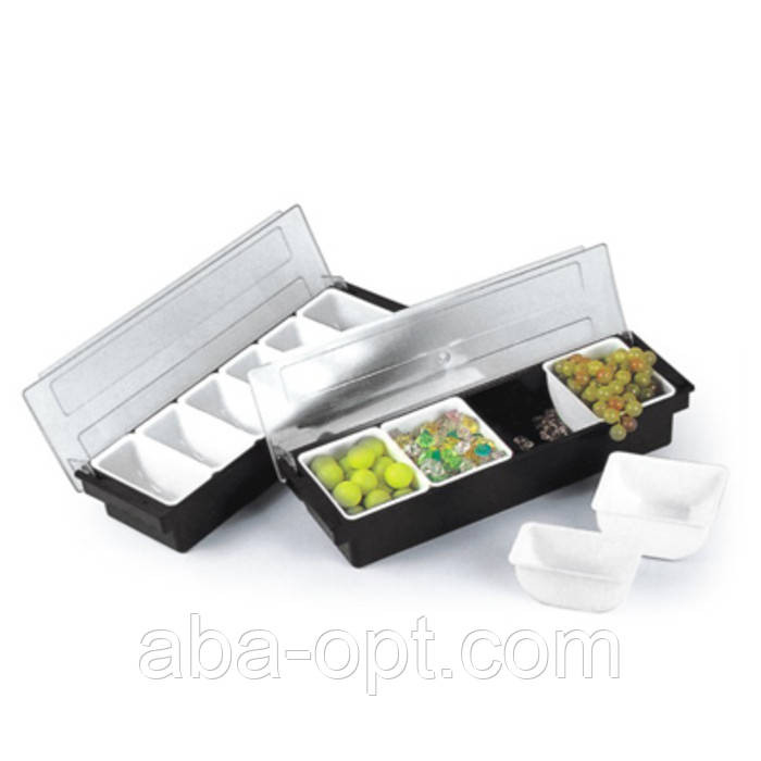 Органайзер для бармена 4 секции 50 х 15 х 10 см Омега (шт) Одесса - изображение 1