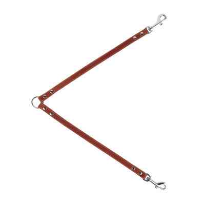 Поводок для собак Collar спарка Ш 14 мм Д 40 см коричневый (00436) Винница