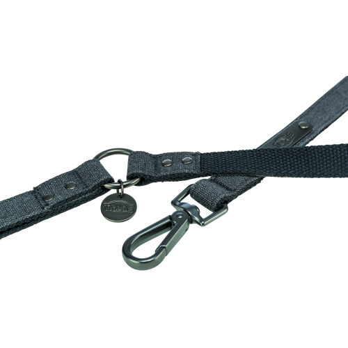 Поводок Trixie CityStyle V-Lead для собак хлопок S–M 2 м 13 мм черный Киев - изображение 2