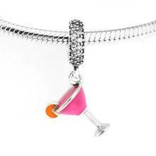 Срібна підвіска-намистина "Коктейль" Пандора  792153ENMX MasterSem Київ - фото 2