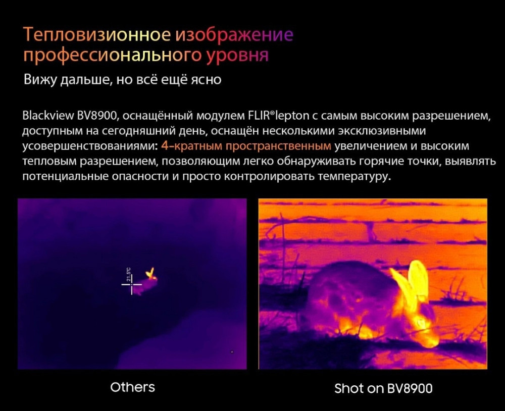 16/256 телефон тепловизор, 8 ядер, водонепроницаемый, противоударный! Киев - изображение 1