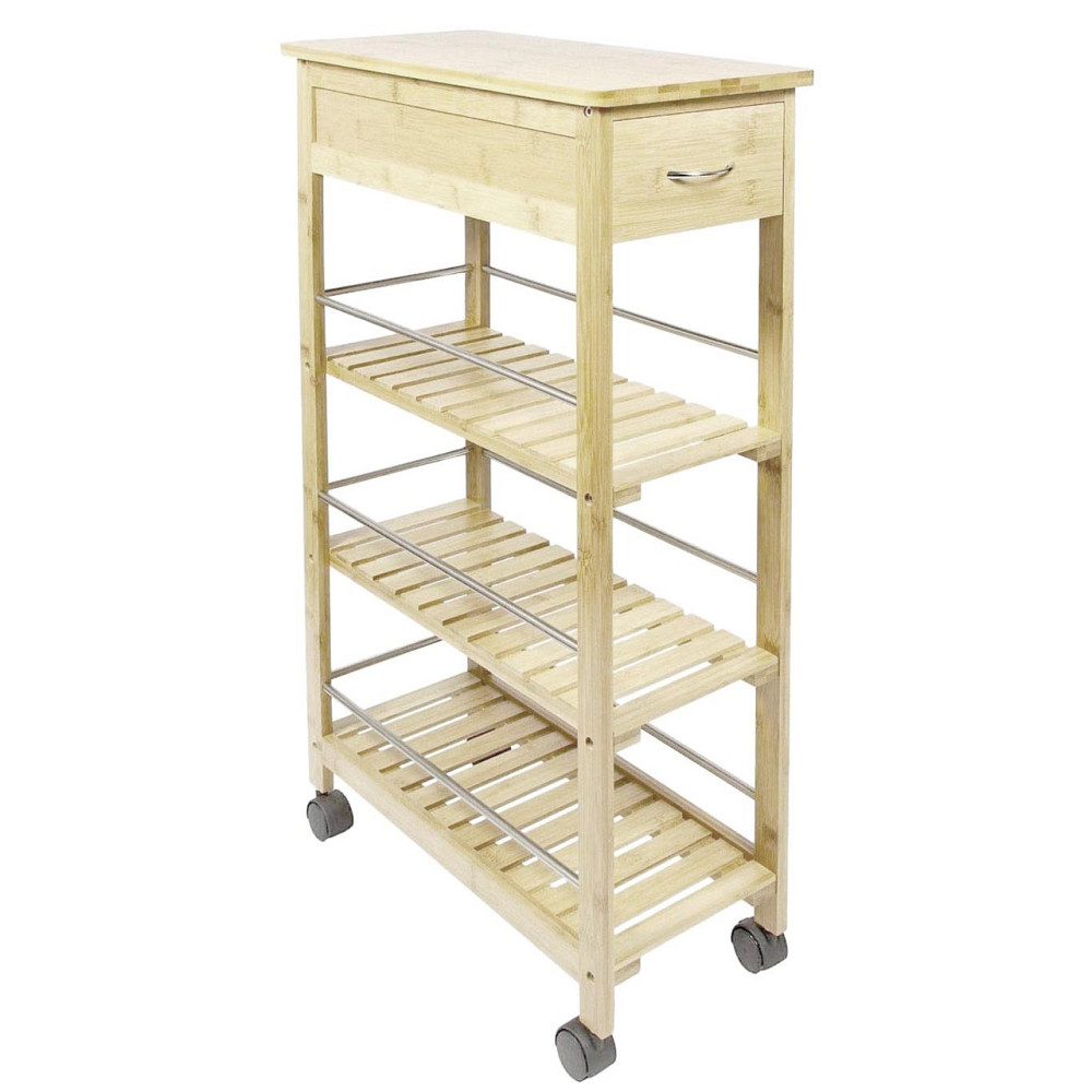 Етажерка для ванної на коліщатах "Мейнард" бланже Миколаїв - фото 1