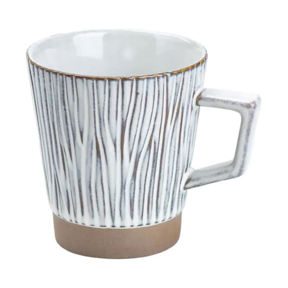 Чашка порцелянова для чаю та кави 300 мл у стилі ретро Золотиста HP7208G Коломыя - изображение 1