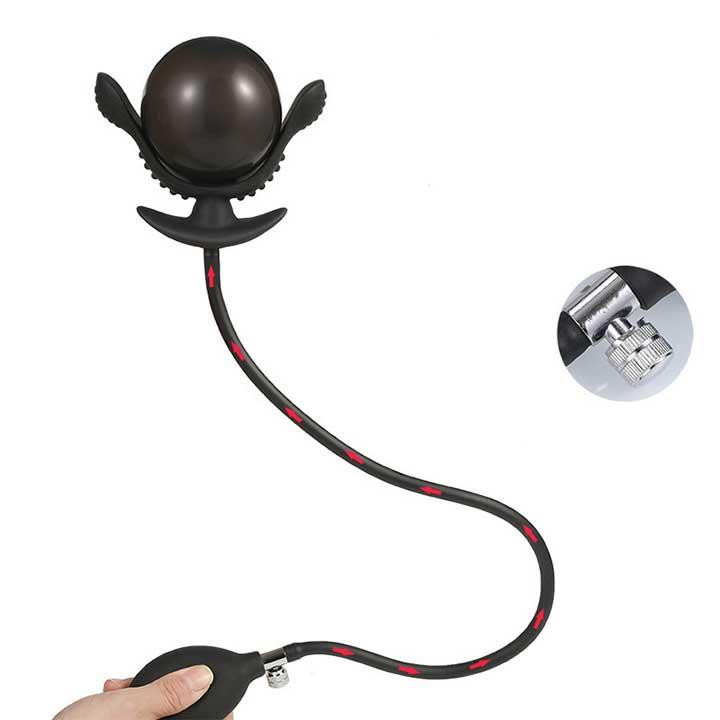 Надувной анальный расширитель Aisin Bud 4,5 см - 8 см – Анальные игрушки Винница - изображение 8