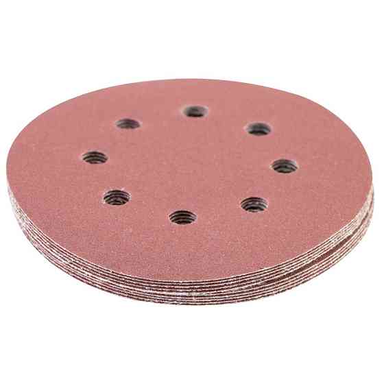 Sigma Шлифовальный круг 8 отверстий Ø125мм P180 (10шт) SIGMA (9122691) Киев