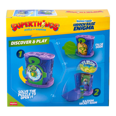 Игровой набор SuperThings серии Kazoom Power - Скрытая база Энигма (PSTSP112IN230) Вінниця - фото 7