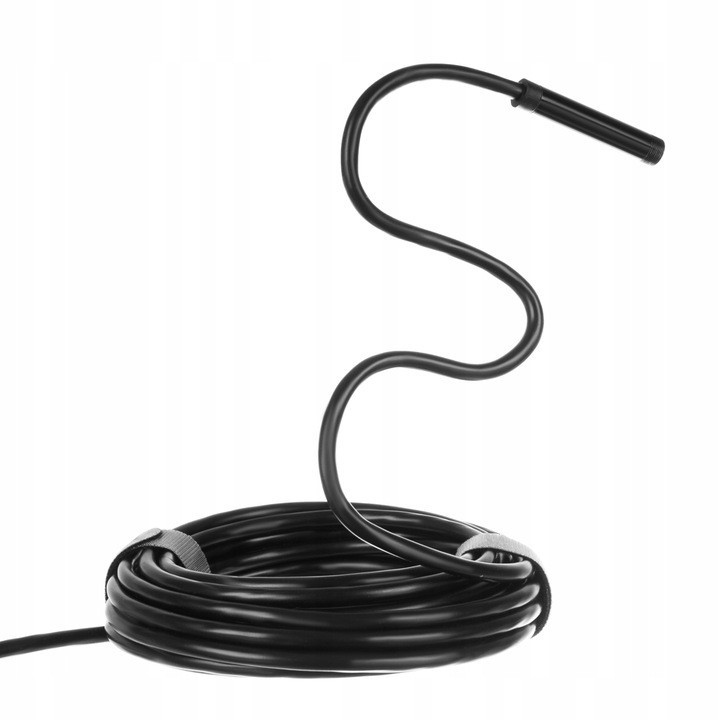 Эндоскоп - инспекционная камера с кабелем 5 метров и 4 насадками Bigstren (19376) Нововолынск - изображение 3