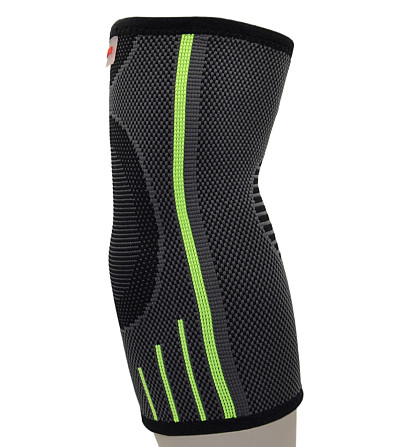 Компресійний налокітник MadMax MFA-283 3D Compressive elbow support Dark grey/Neon green S Каменское - изображение 9
