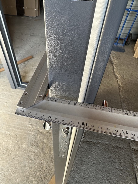 Двері металеві Redfort - Серія Метал/Метал + притвор комплектація Оптима плюс, RAL 7024 Київ - фото 8