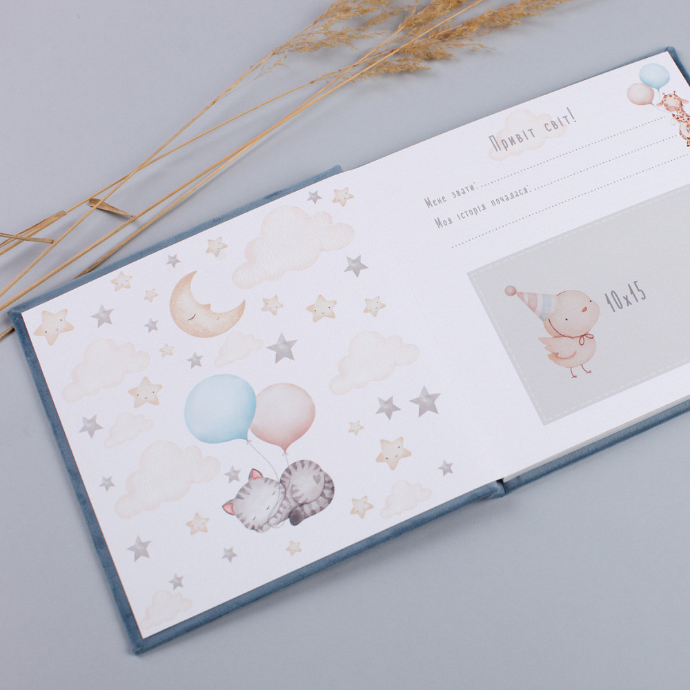 Дитячий альбом у велюровій обкладинці  fotobook-0007 Тернополь - изображение 4