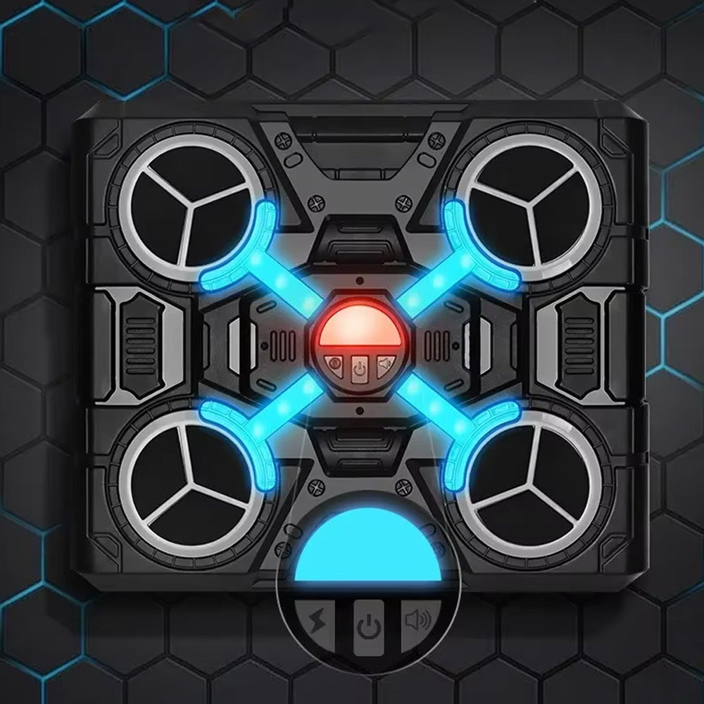 Музыкальная боксерская мишень с перчатками и подсветкой / Музыкальная груша для бокса / Тренажер для бокса Киев - изображение 4