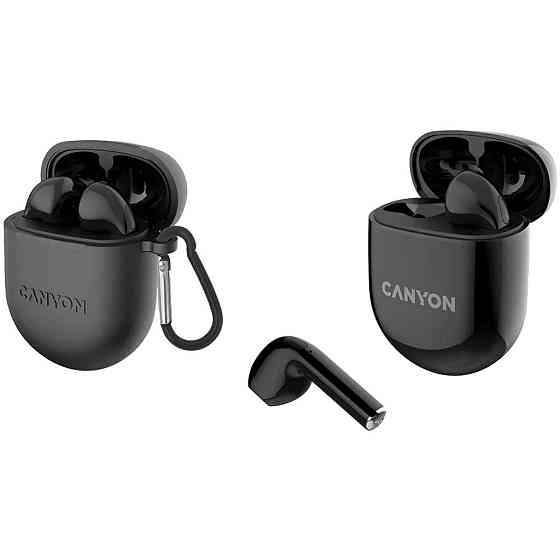 Bluetooth-гарнітура Canyon TWS-6 Black (CNS-TWS6B) ( 13752 ) Харків
