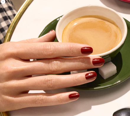 Еко-лак для нігтів Manucurist GREEN Dark Pansy - глибокий бордовий колір, 15мл Слов'янськ - фото 3