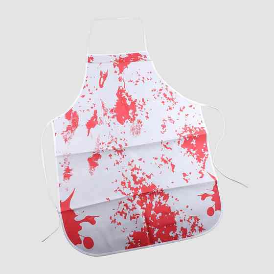 Кривавий фартух м'ясника 70х60 см,MA-21-772 SBR Київ