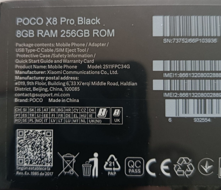 Xiaomi Poco X8 Pro 8/256 с NFC +Зарядка 100Вт. Харьков - изображение 3