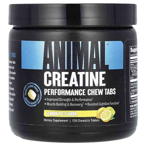 Креатин Universal Animal Creatine chews 120chewables 30serv (Lemon Ice) Луцьк