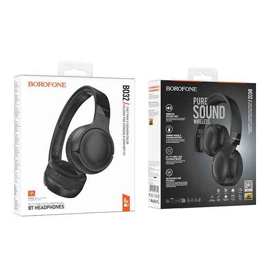 Беспроводные наушники BOROFONE BO32 Show BT headphones Black Одесса