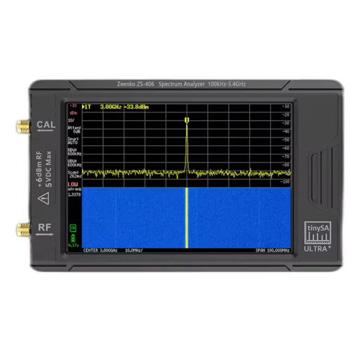 Анализатор спектра 100кГц-5.4ГГц генератор сигналов TinySA Ultra Plus ZS-406 Винница - изображение 1