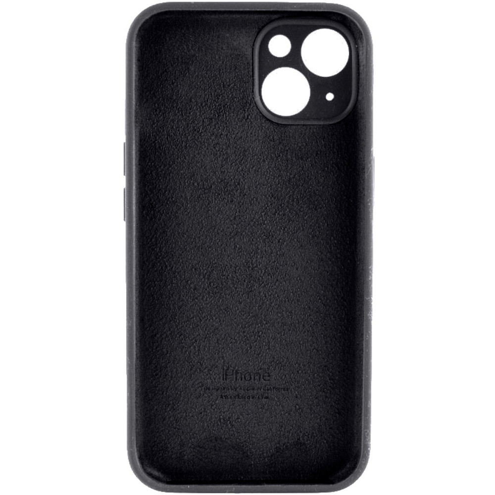 Чохол для смартфона Silicone Full Case AA Camera Protect for Apple iPhone 15 14,Black Киев - изображение 4